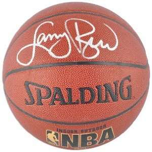  Autographed Larry Bird Basketball   Indoor Outdoor 
