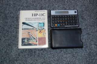 Vintage HP Hewlett Packard Financial Calculator 11C Made In USA  