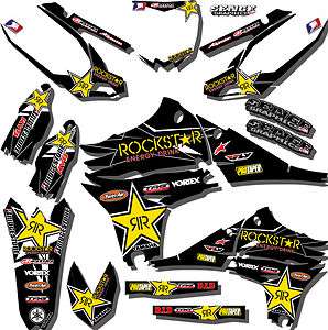   2009 YZ 250F 450F GRAPHICS KIT YZ250F YZ450F YAMAHA DECO DECALS  