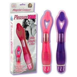  PLEASURE ZONE SLIM MAGIC DUO PURPLE Health & Personal 