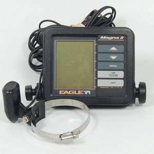 USED* Eagle Magna II 2 Fish Finder + Transducer and Cables  