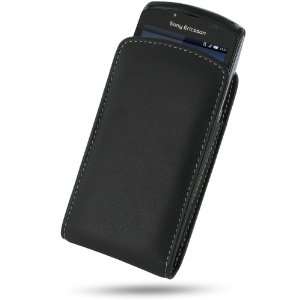   V01 Black Leather Case for Sony Ericsson Xperia Play Electronics