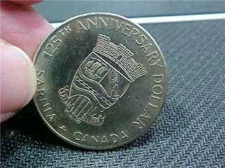 Rare Sarnia Anniversary Canada Token Coin Good for $1.00 dollar in 