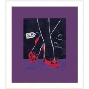  High Heels Rio by Jennifer Matla   Framed Artwork