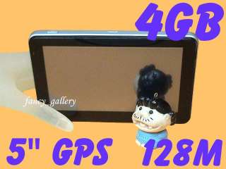 Built in 4GB 4G 5.0 5 GPS * 128MB DDR2 RAM * +Photo+Video Player 