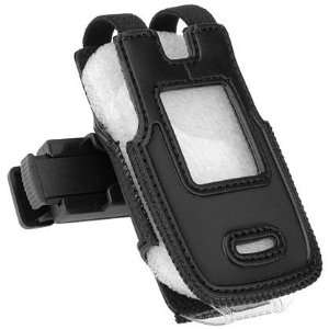  Nokia 6555 Black Flip Style Carrying Case with Detachable 