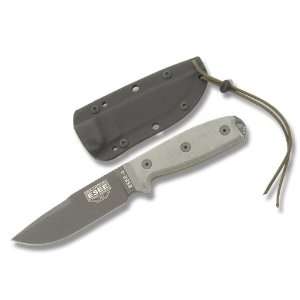  Randalls Adventure ESEE 4 with Plain Blade and Black G 10 