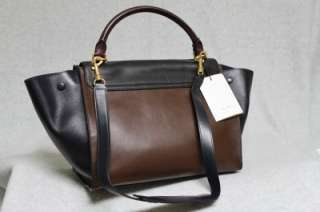 Celine Trapeze Tricolor Smooth Leather Bag New 2011 Fall/Winter