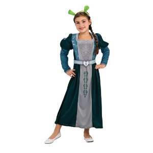  Shrek Childs Costume, Princess Fiona Dress Costume Small 