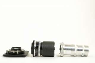 Carl Zeiss Super Dynarex 135mm f/4 Sonnar 135mm f/4 Tessar 13.5 Lens 