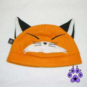 KITSUNE ears AGF FURRY Cosplay SKI FOX Kitty Anime Hat  