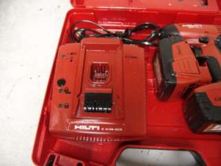 HILTI SFH 144A IMPACT WRENCH 18V WORKS GREAT  