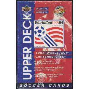   Cup English/Spanish Contenders Soccer Retail Box Sports Collectibles