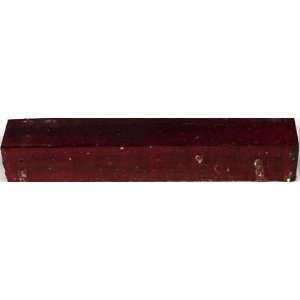  Maple Curly Stabilized Red Pen Blank 3/4 x 5 Blanks 