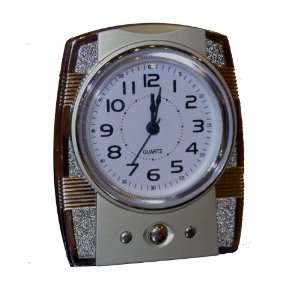  Quartz Alarm Clock 7003, Gold: Everything Else