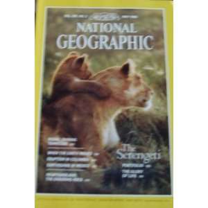  National Geographic Magazine May 1986 Serengeti 