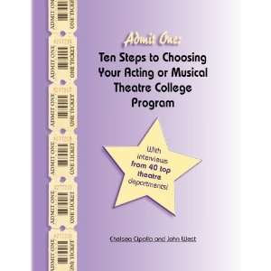  Admit One Ten Steps to Choosing your Acting or Musical 