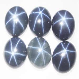 Piece 8.00 CT Oval Cabochon NATURAL BLUE STAR SAPPHIRE  