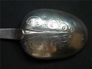 James II Provincial Lace Back Rattail Trefid Spoon 1689  