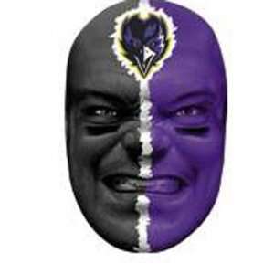  Baltimore Ravens Fan Face: Sports & Outdoors