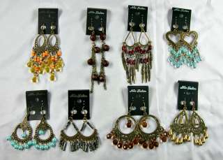 Lot of 16 Fashion Chandelier Dangle Handmade Earrings   Wholesale 