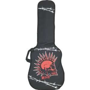   Xpress Series Electric Guitar Bag Punk Skull: Musical Instruments