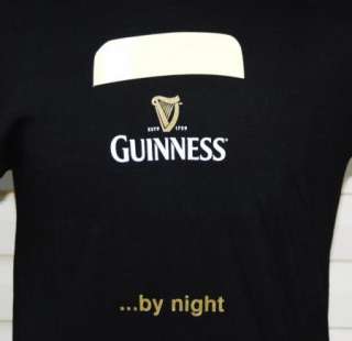 Guinness By Night IRISH BEER 1759 T Shirt LARGE NEW  