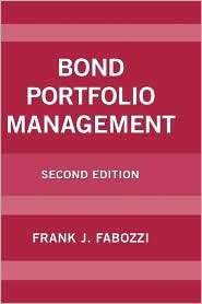 Bond Portfolio Management 2e, (1883249368), Fabozzi, Textbooks 