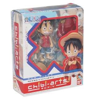 ONE PIECE MONKEY. D. LUFFY CHIBI ARTS ANIME ACTION FIGURE NEW with box 