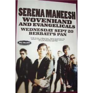  Serena Maneesh Poster   Concert Flyer   Abyss in B Minor 