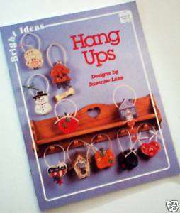 HANG UPS Suzanne Luke Craft/Tole painting patterns book  
