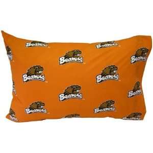  Oregon State Beavers Printed Pillow Case   Solid: Sports 