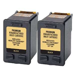   ) Black 2 Pack Inkjet Cartridge Remade in the USA