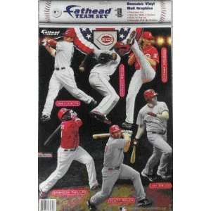   Reds Fathead MLB Team Set 6 Player Wall Graphics: Sports & Outdoors