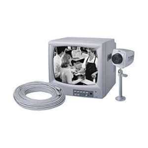  Real Time 4 Channel Observation System with 12 B&W 