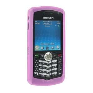  BlackBerry Pearl 8110 8120 8130 silicone skin case~pink 