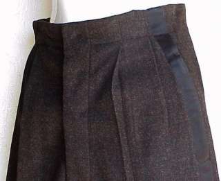 FABULOUS 1930s 40s LADIES WOOL TUXEDO PANTS DANCER  