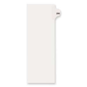  Avery Individual Side Tab Legal Exhibit Dividers AVE82511 