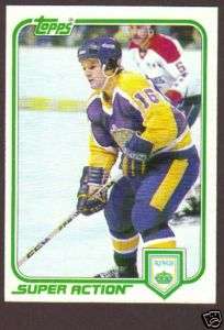 1981 82 Topps Hockey Marcel Dionne #125 LA Kings NM/MT  