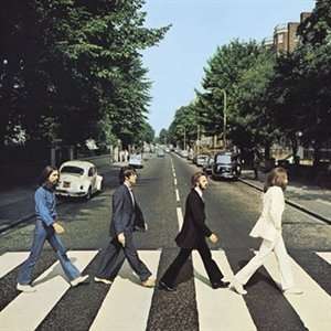  Beatles Greeting Card (Abbey Road)