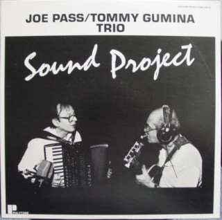 JOE PASS TOMMY GUMINA TRIO sound project LP mint   