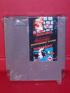 NES NINTENDO Supe Mario Bros. / Duck Hunt CART 1988  