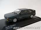 AUDI QUATTRO 1981 LHASA GREEN METALLIC 1/43 MINICHAMPS 