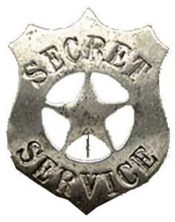 Mini Secret Service Badge  