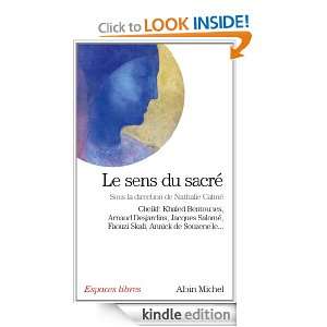 Le Sens du sacré (Espaces libres) (French Edition) Collectif  