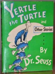 SCARCE 1ST/1ST ED W. ORG DJ~YERTLE THE TURTLE AND OTHER STORIES~DR 