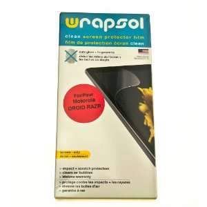  Wrapsol CLEAN Anti Fingerprint Screen Protector for 