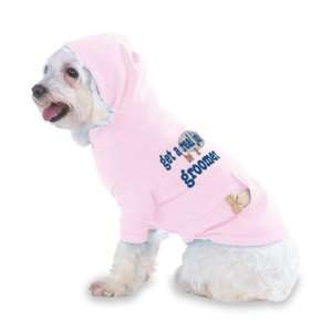  get a real job be a groomer Hooded (Hoody) T Shirt with 
