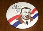 VINTAGE MARTIN LUTHER KING JR. COLLECTOR PIN 2.25 NRMT