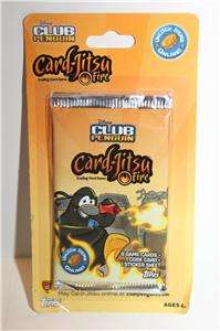 Topps Disney Club Penguin Card Jitsu Fire Game NEW Factory Sealed 